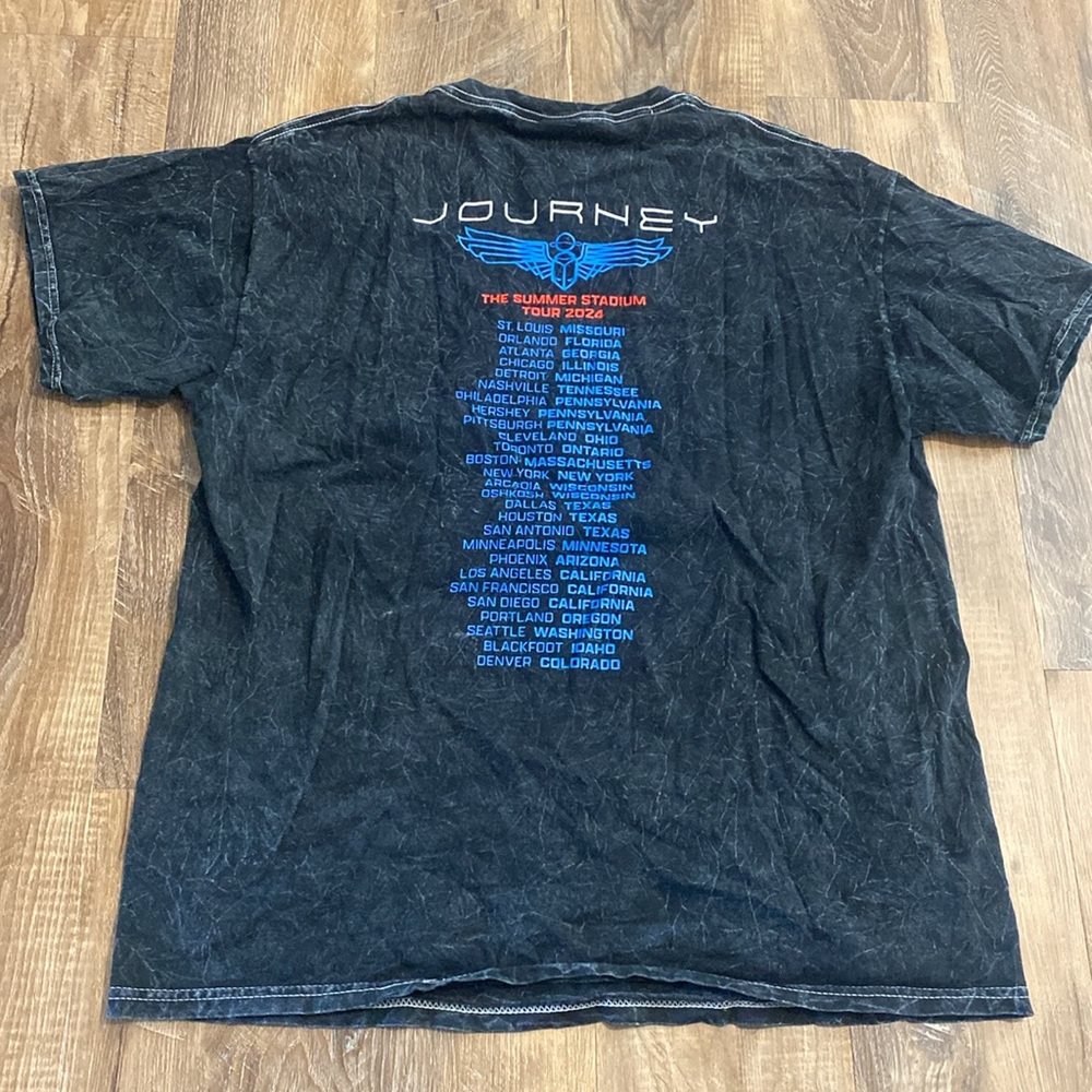 Journey Summer Stadium Tour 2024 T-Shirt - Picture 4 of 5